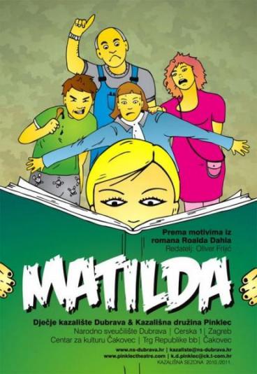 Matilda - Nova premijera u Dječjem kazalištu Dubrava
